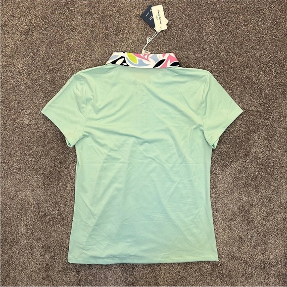 Tommy Bahama Women's Short Sleeves 1/4 Zip Golf Polo Top Size M - Medium - NWT - Picture 5 of 11